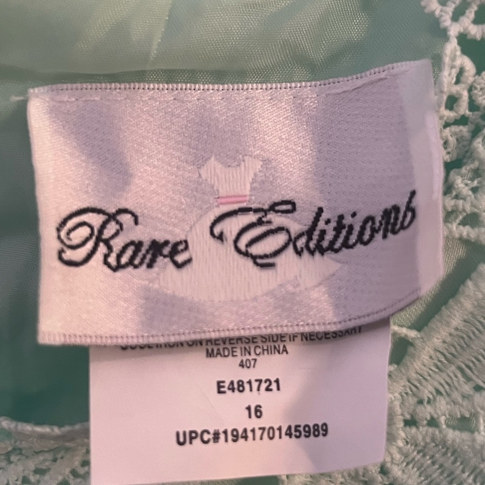 Girls LIME Green Dress 👗 - Size 16 - Picture 4 of 10